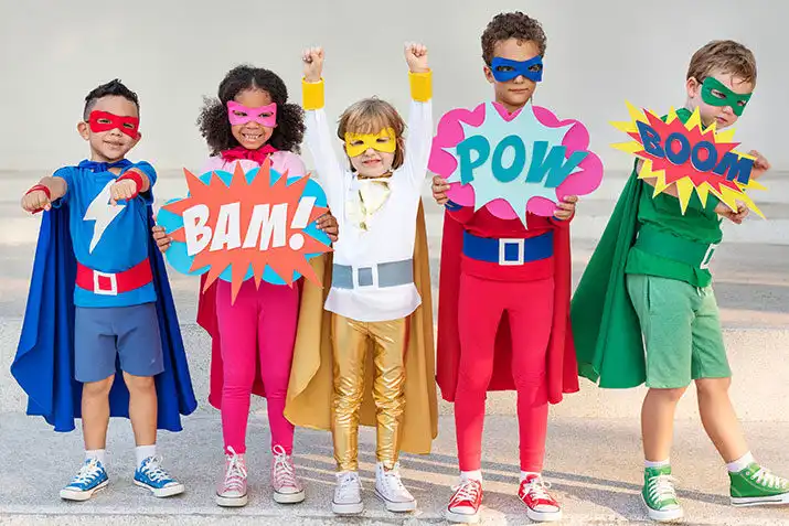 costume theme on birthday