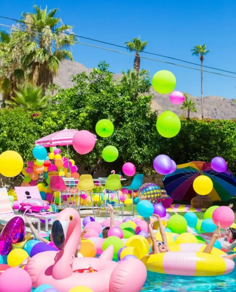 Pool party Birthday Ideas For Kids