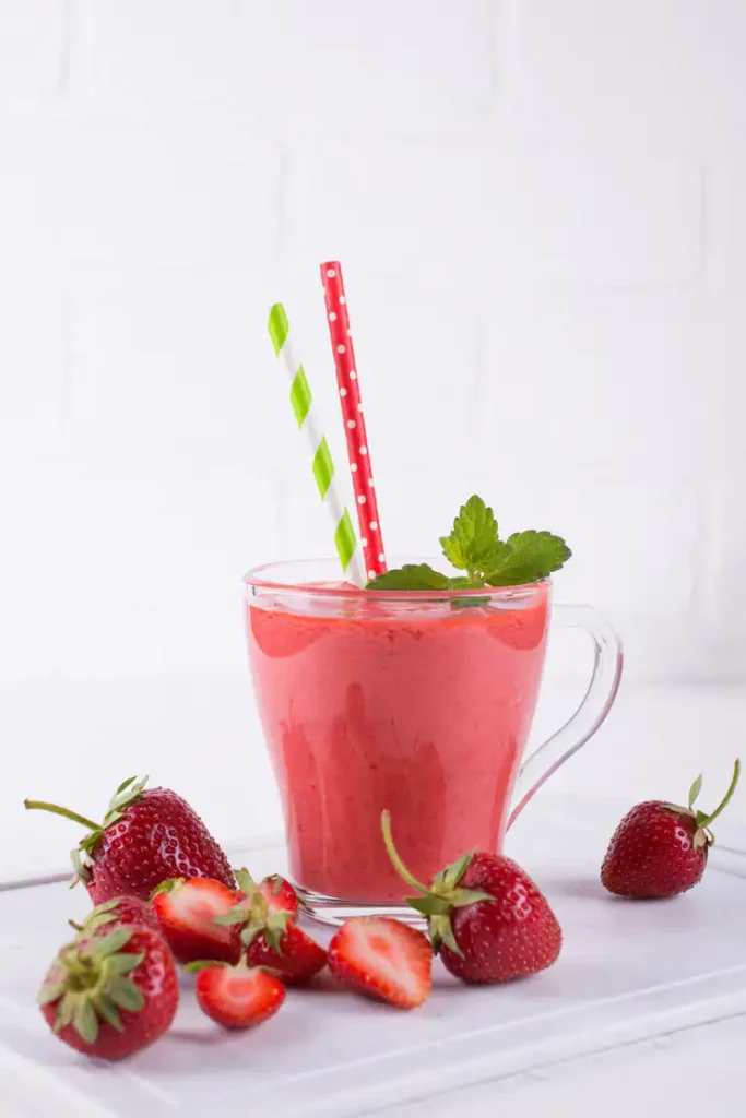 strawberry smoothie