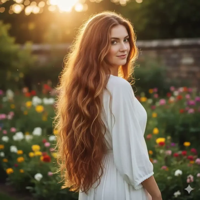 beautiful girl hairs