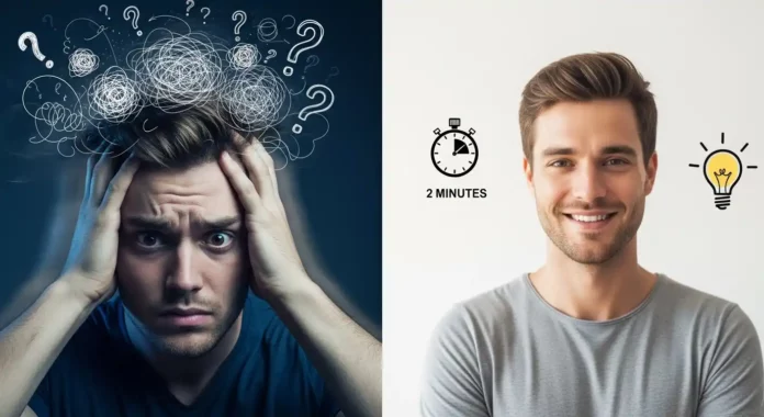 overthinking solution in 2 min Hindi