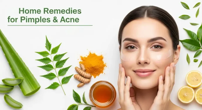 Get Rid of Pimples and Acne Naturally