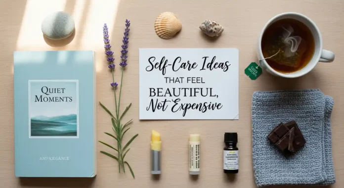 Self-Care Ideas That Feel Beautiful, Not Expensive